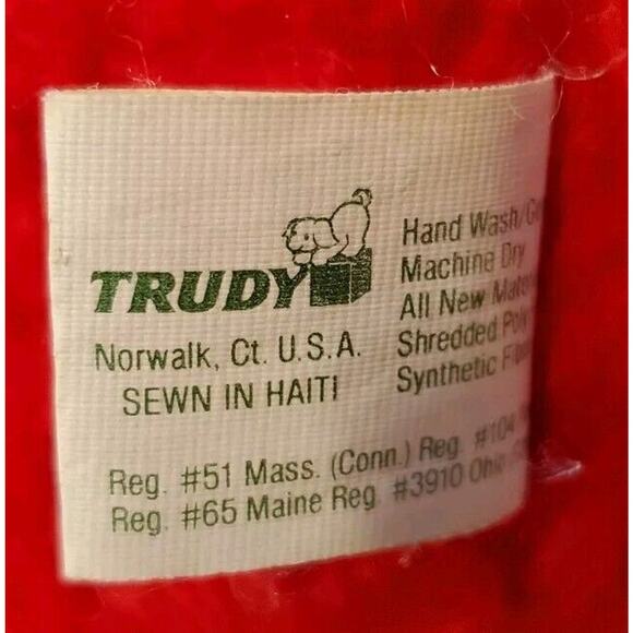 Vtg 1982 Del Monte Reddie Tomato 6 Inch Country Yumkin Stuffed Tomato Plush Toy - Picture 7 of 11